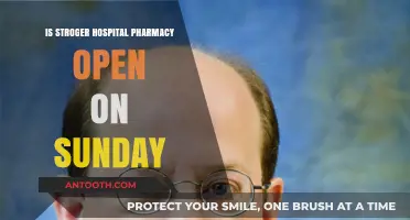 Stroger Hospital Pharmacy: Sunday Hours and Services