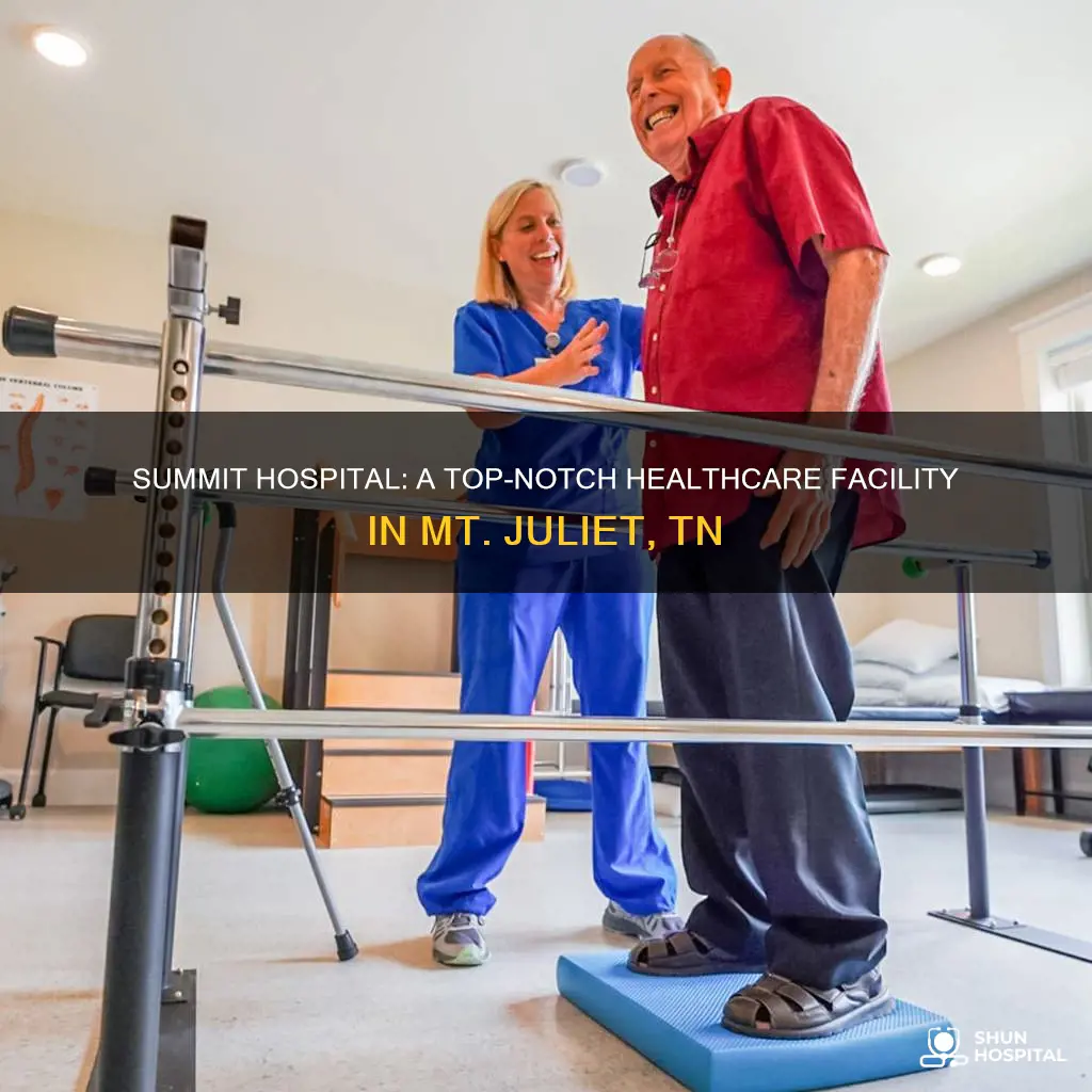 is summit hospital in mt juliet tn