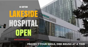 Is Sutter Lakeside Hospital Open? Current Status and Updates