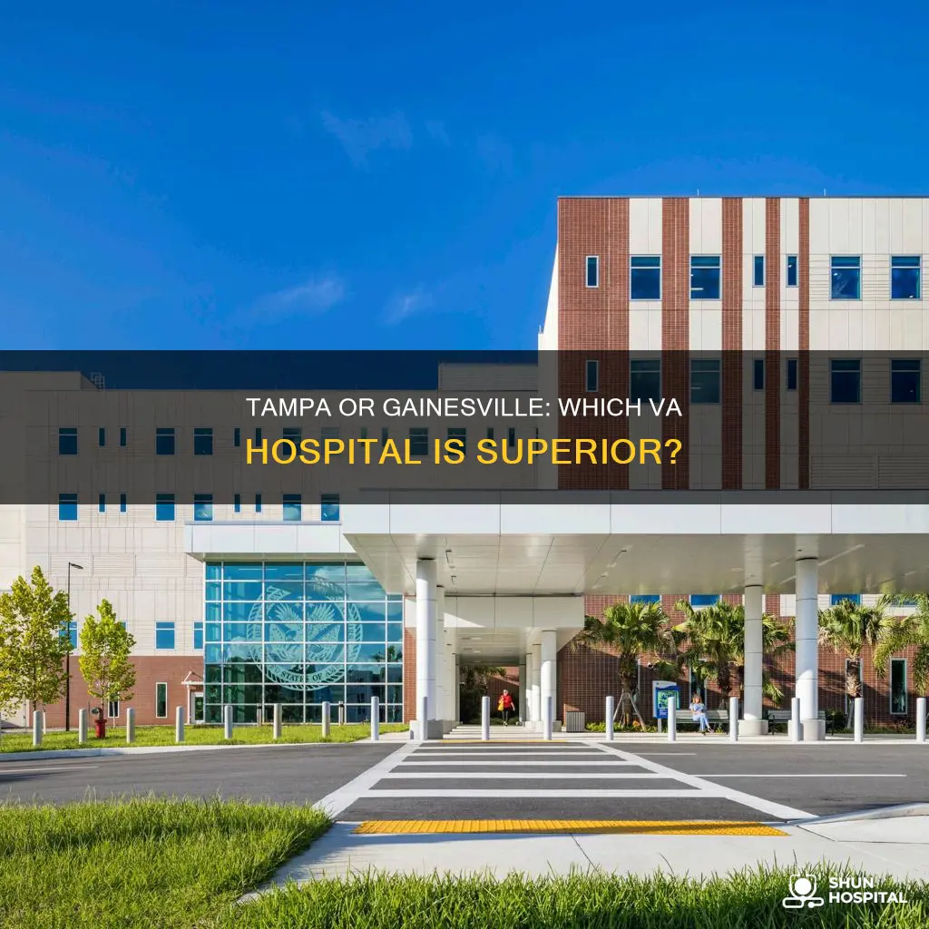 is tampa or gainesville va hospital better