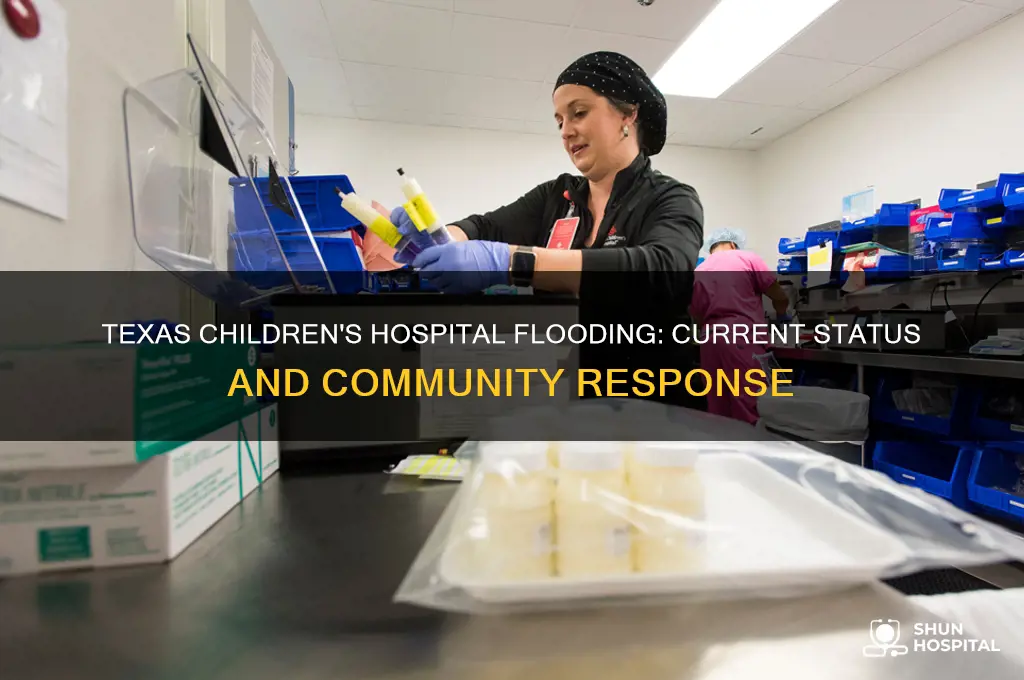is texas chilrend hospital flooded