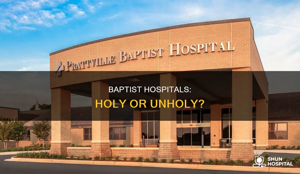 is the a baptist hospital in holy