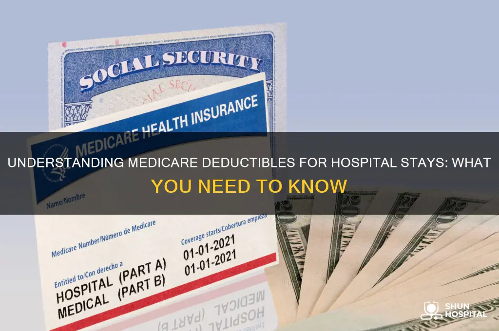 is the a deductible with medicare for hospital stay