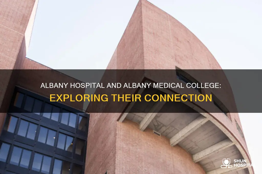 is the albany hospital connected to albany medical college