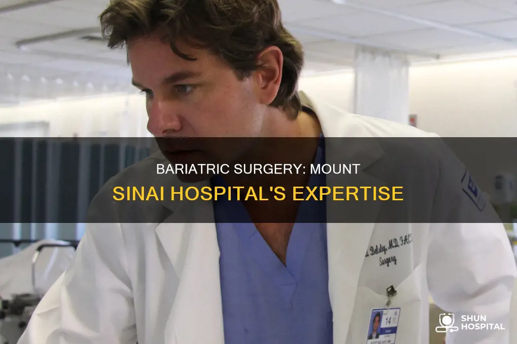 is the bariatric in mount sinai hospital