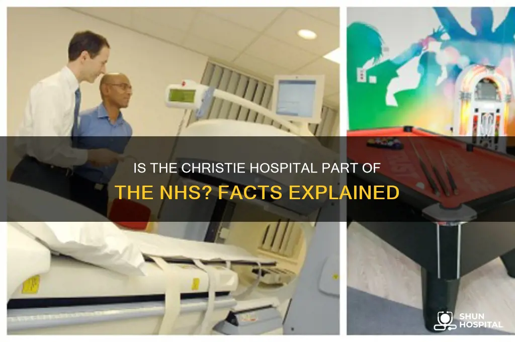 is the christie hospital nhs