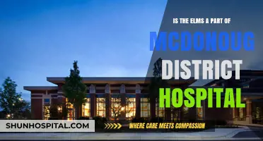 Is The Elms Affiliated with McDonough District Hospital?