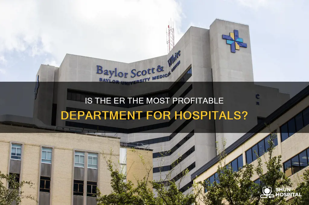 is the er the highest margin for the hospital