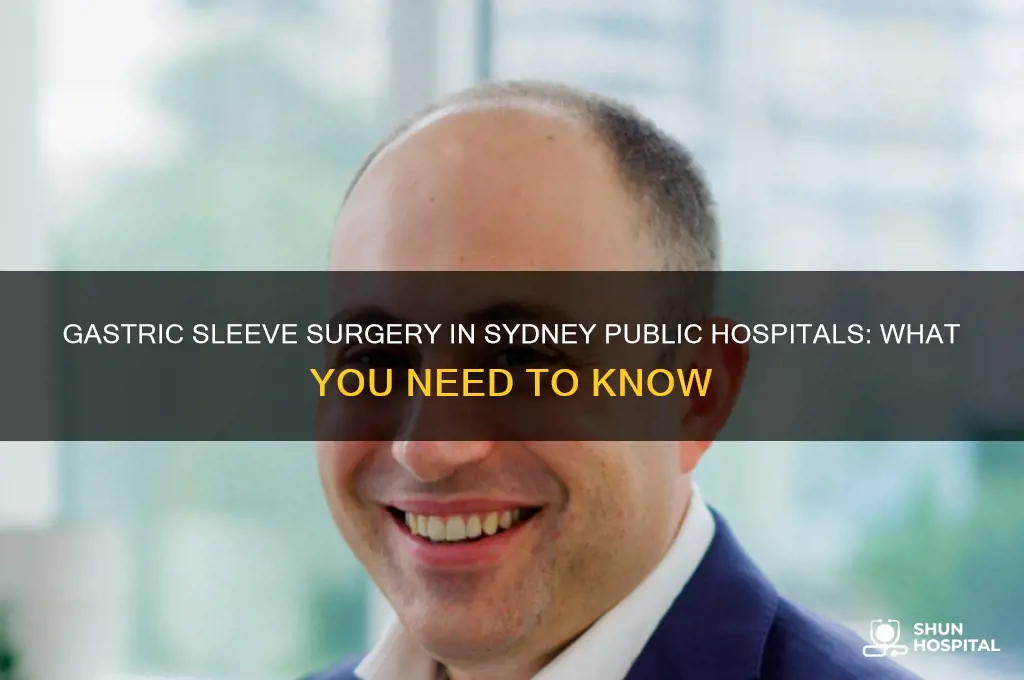 is the gastric sleeve in the public hospital sydney