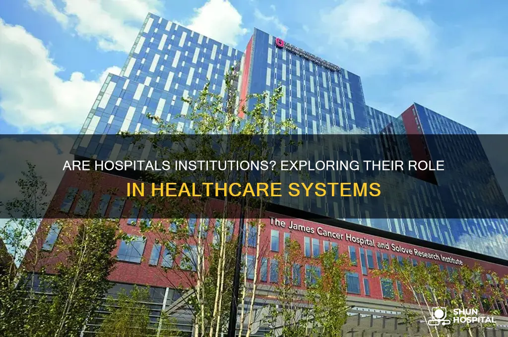 is the hospital an institution