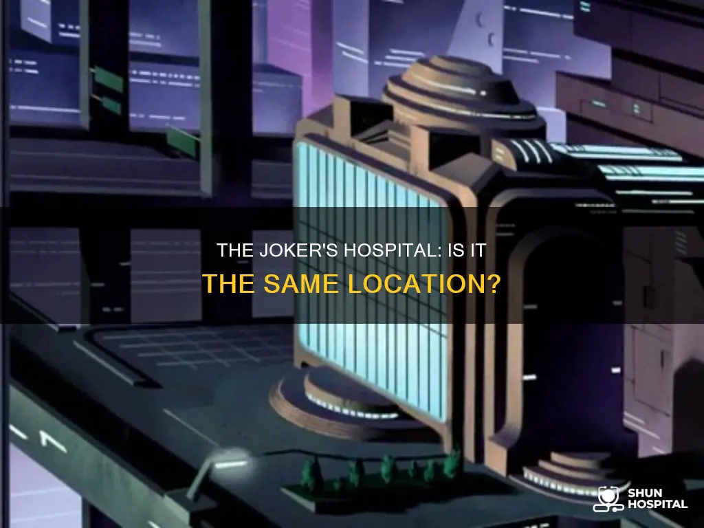 is the hospital in joker the same
