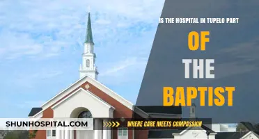 Is Tupelo's Hospital Affiliated with the Baptist Network?