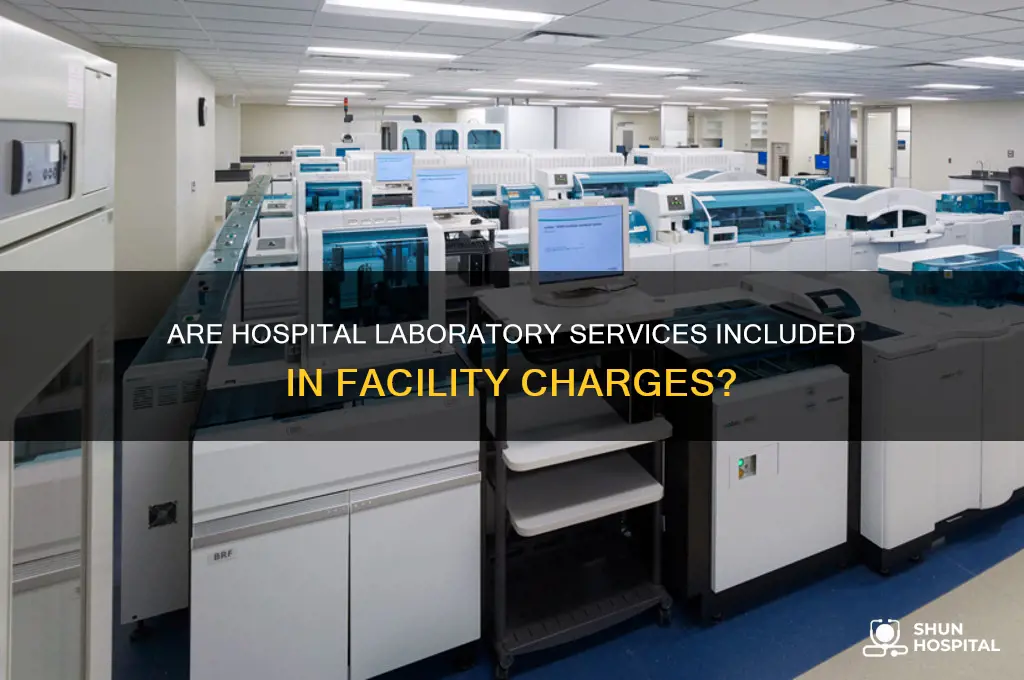 is the labratory considered as facilities in hospital charges