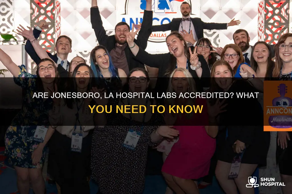 is the labs in the hospital in jonesboro la accredited