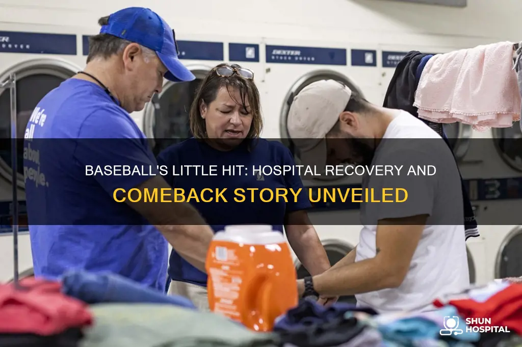 is the little hit by baseball out of the hospital