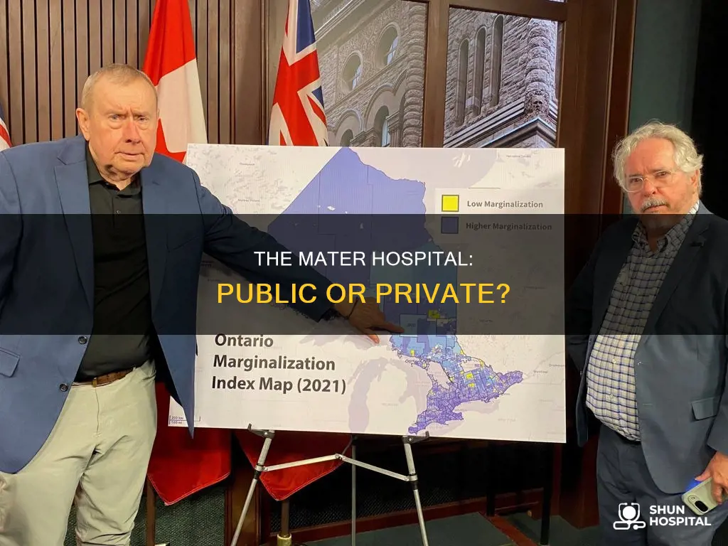 is the mater hospital private or public