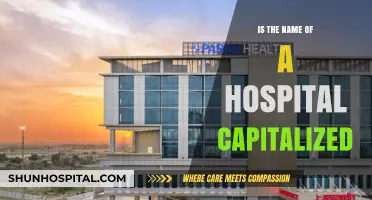 Hospital Names: Capitalization Rules and Exceptions