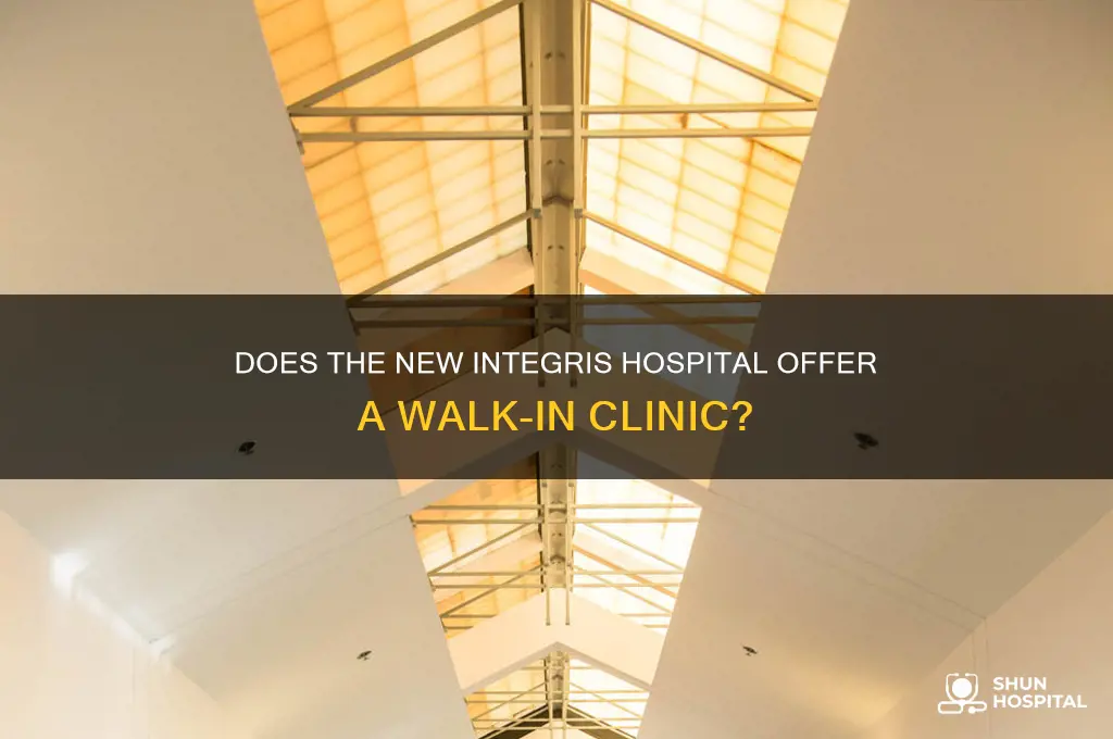 is the new integris hospital have a walk in clink