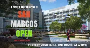 Is Kaiser San Marcos Hospital Now Open? Latest Updates Revealed