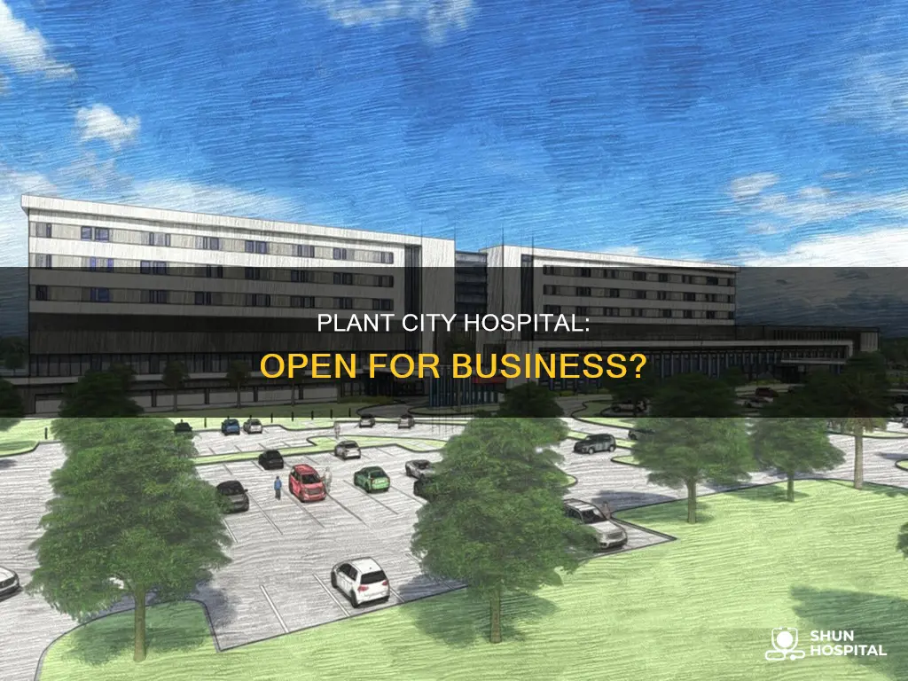 is the new plant city hospital open
