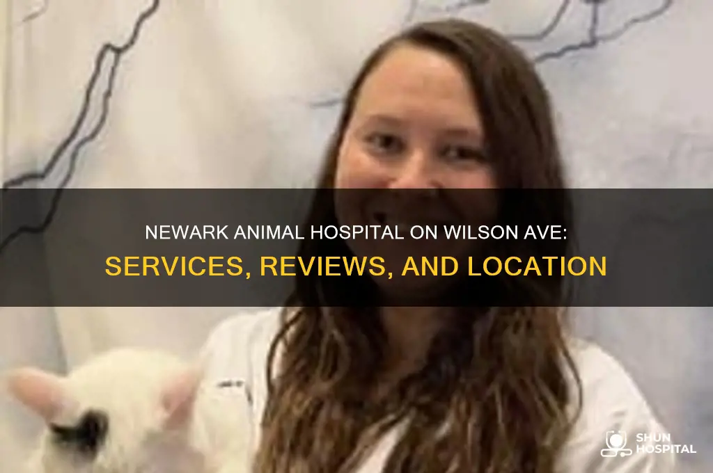 is the newark animal hospital on wilson ave newark nj