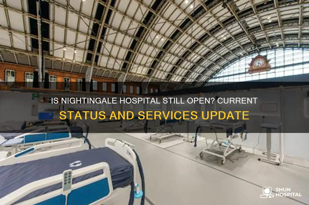 is the nightingale hospital open