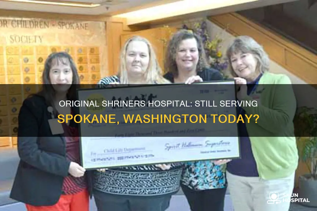 is the original shriners hospital still in spokane washington