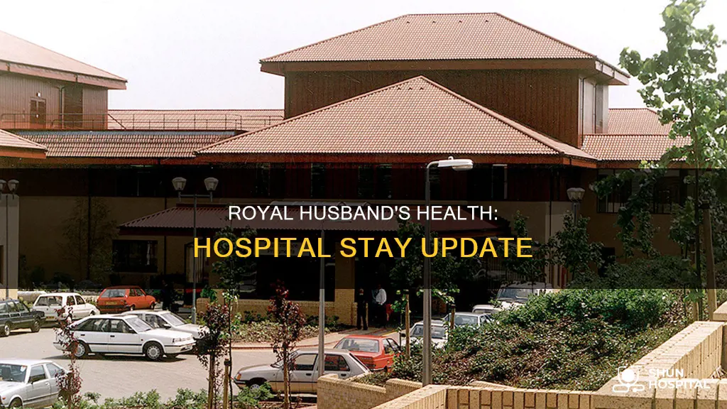 is the queens husband still in hospital