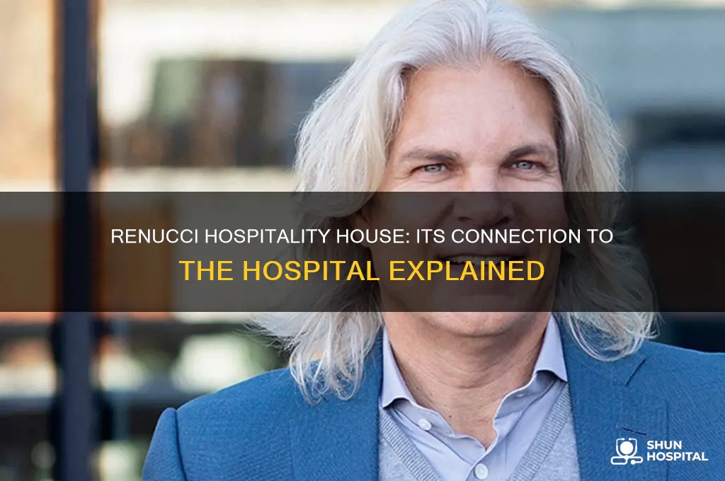 is the renucci hosbility house connected to the hospital