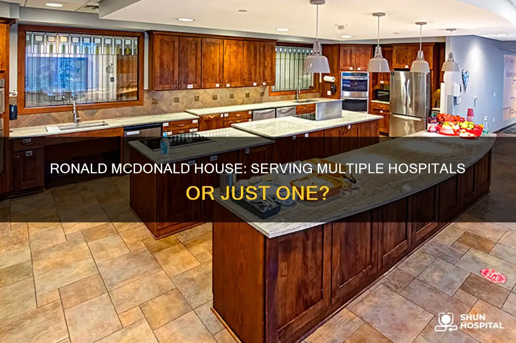 is the ronald mcdonald house only for a certain hospital