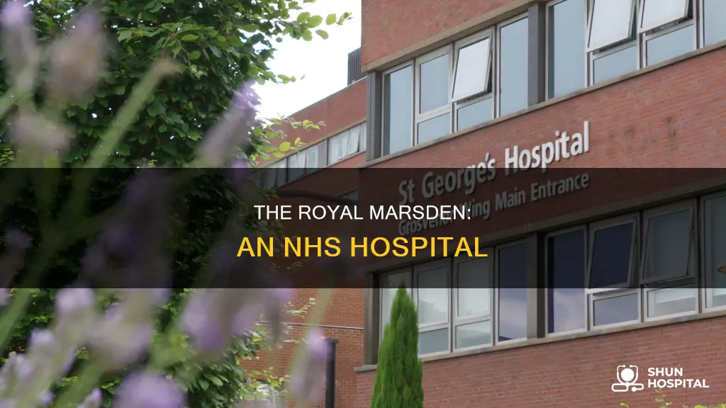 is the royal marsden an nhs hospital