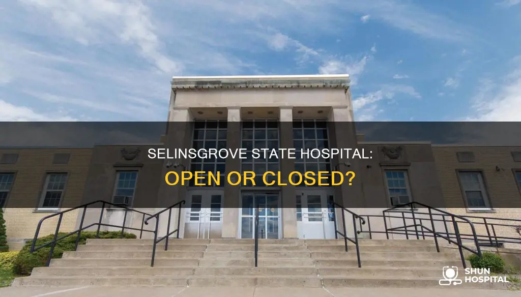 is the selinsgrove state hospital still open