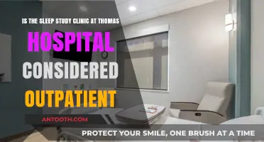 Is Thomas Hospital's Sleep Study Clinic Outpatient? Exploring the Details
