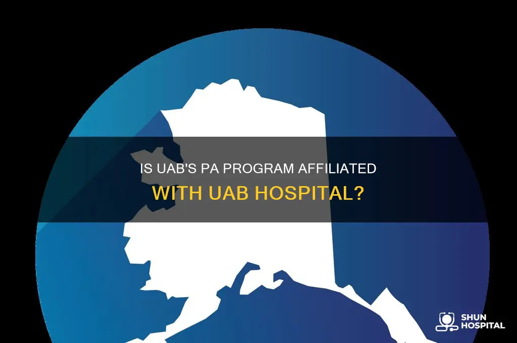 is the uab pa program associated with the hospital