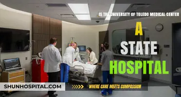 Is University of Toledo Medical Center a State Hospital?