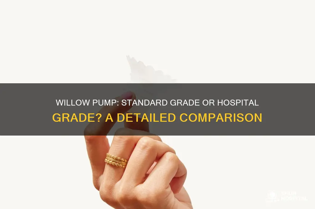 is the willow pump standard grade or hospital grade