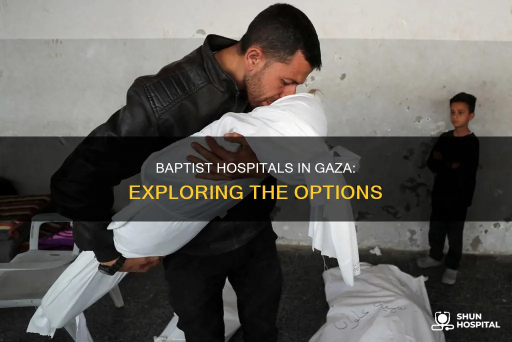 is there a baptist hospital in gaza