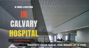 Calvary Hospital: Cafeteria Availability and Services