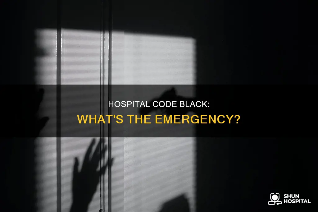 is there a code black in hospitals