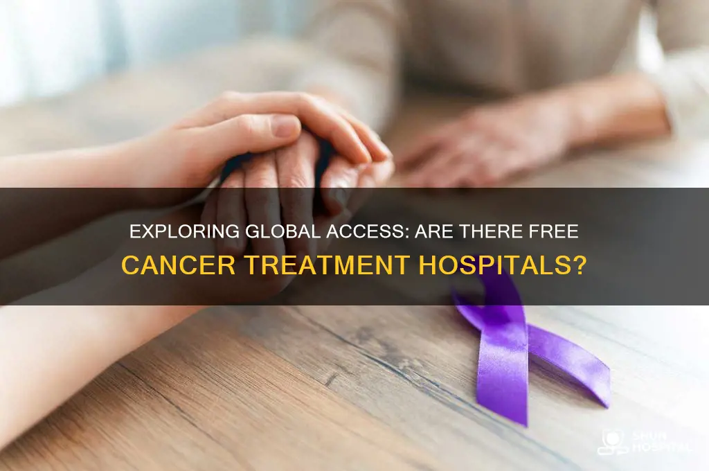 is there a free cancer treatment hospital in the world