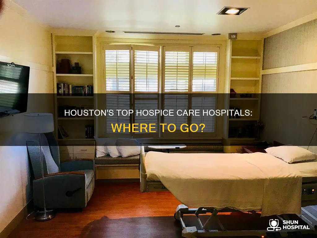 is there a hospice hospital in houston