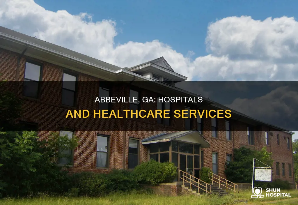 is there a hospital in abbevile ga