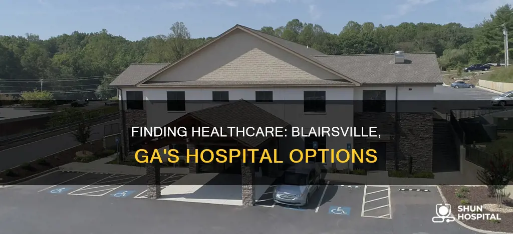 is there a hospital in blairsville ga