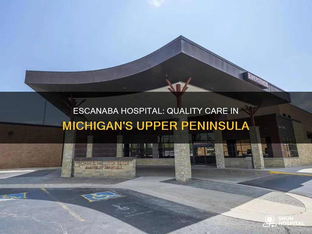 is there a hospital in escanaba michigan