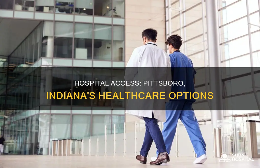 is there a hospital near pittsboro in