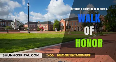 Honoring Heroes: Exploring Hospitals with Walk of Honor Traditions
