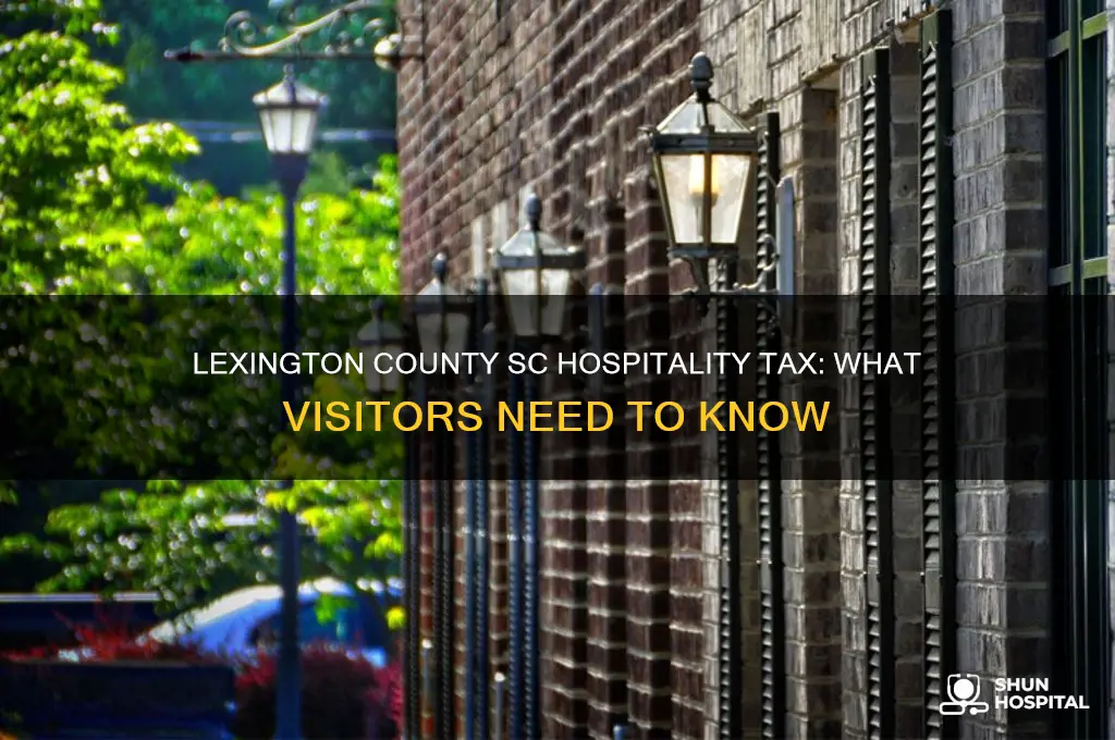 is there a hospitality tax in lexington county sc