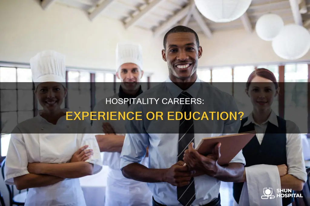 is there a job to exoericence hospitality