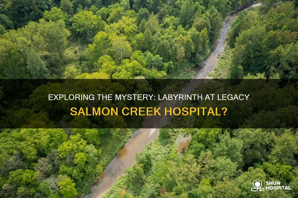 is there a labyrinth at legacy salmon creek hospital