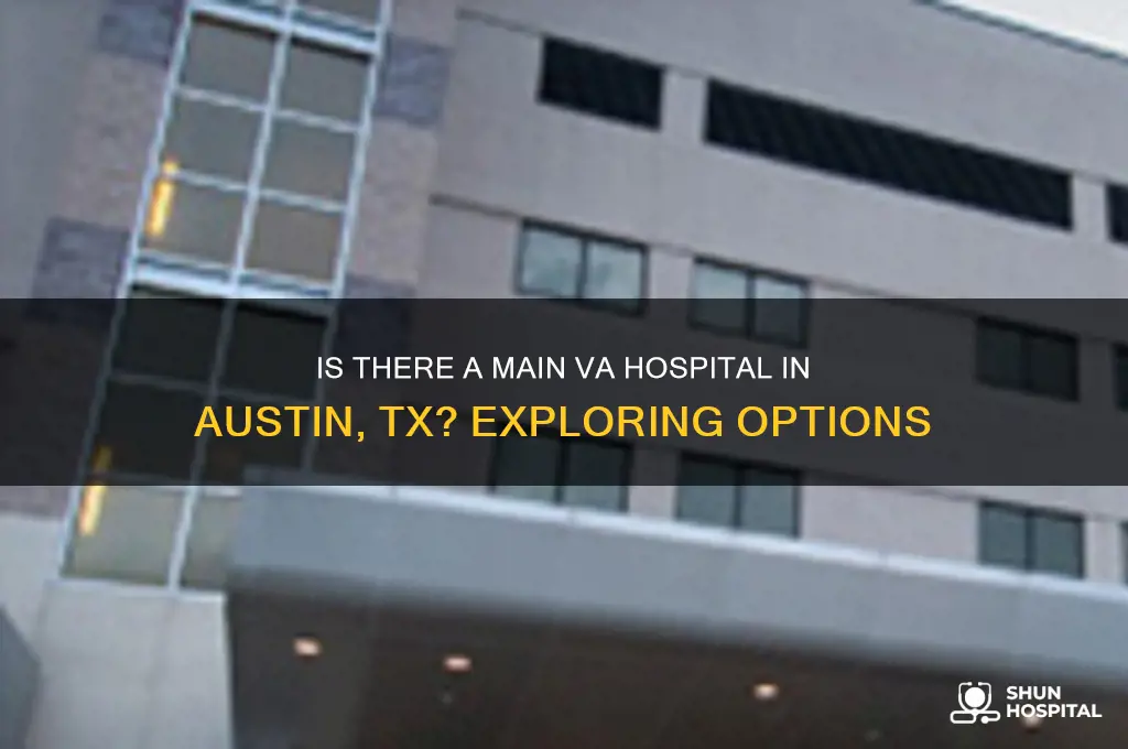 is there a main va hospital in austim tc